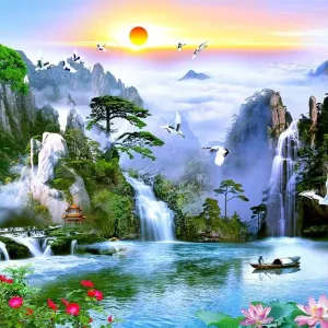 50+ Những Bức Tranh Phong Cảnh Thiên Nhiên Đẹp Nhất Thế Giới