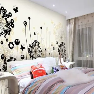 Cách vẽ tranh tường bằng màu acrylic độc đáo