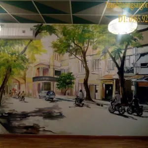 Vẽ Tranh Trang Trí Tường Tại Sài Gòn