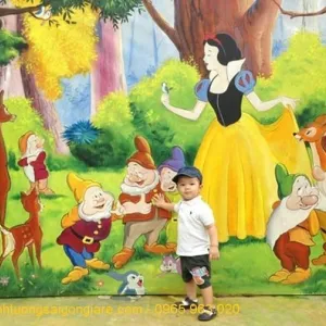 Vẽ Tranh Tường Trường Tiểu Học Đẹp | +25 Mẫu Đã Thi Công