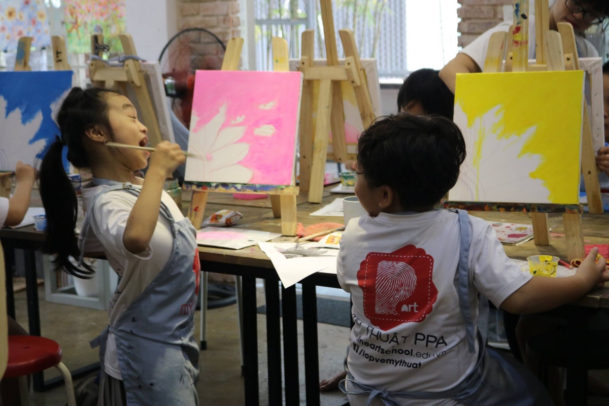 dạy vẽ thiếu nhi tphcm