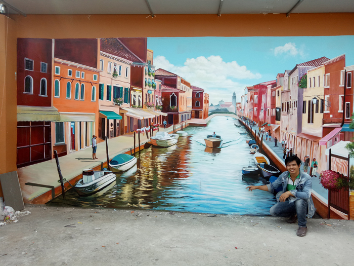 ve tranh tuong 3d