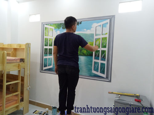 Vẽ tranh tường