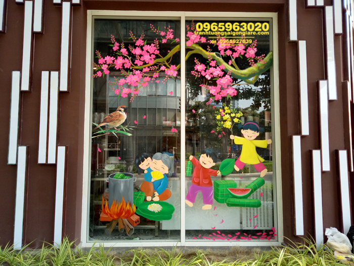 tranh tet