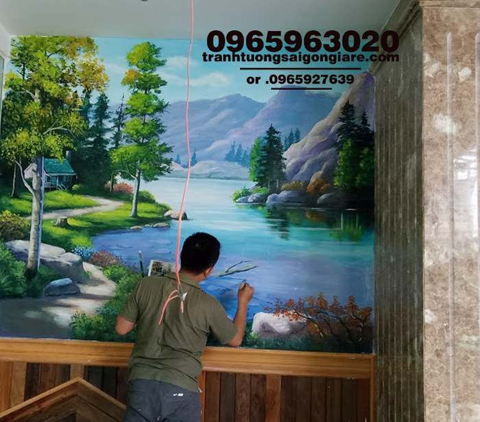 tranh tường phong cảnh đẹp