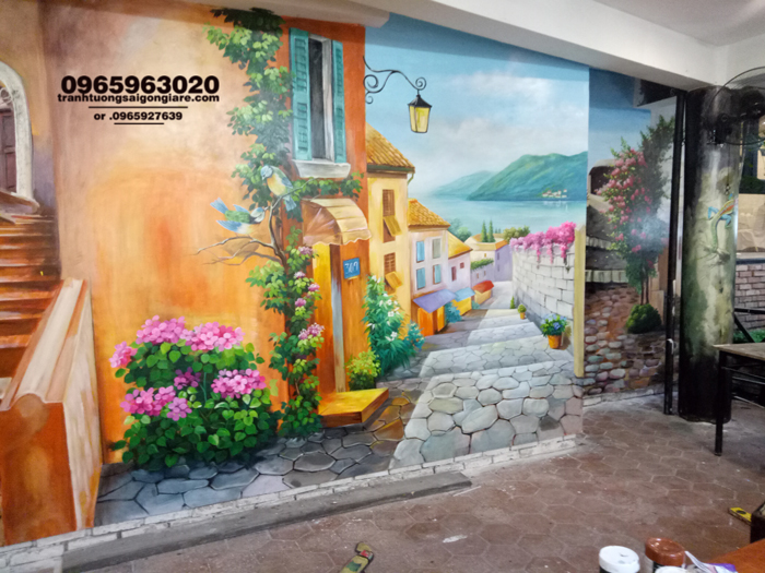 ve tranh tuong 3d