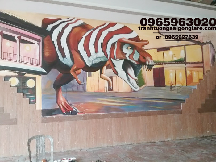 ve tranh tuong 3d