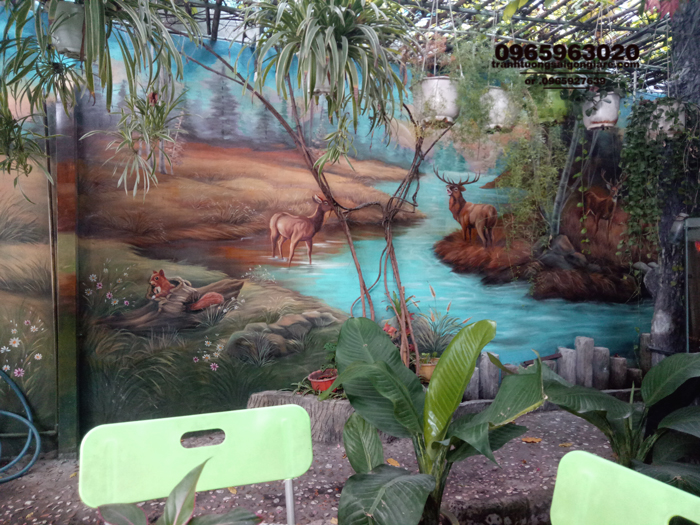 ve tranh tuong 3d