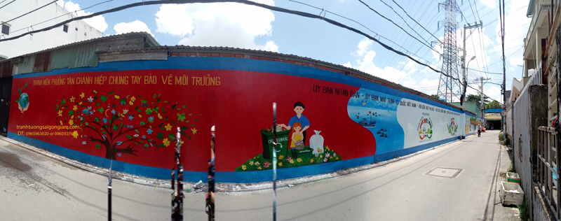 tranh tuong co dong