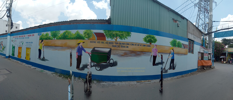 tranh tuong co dong