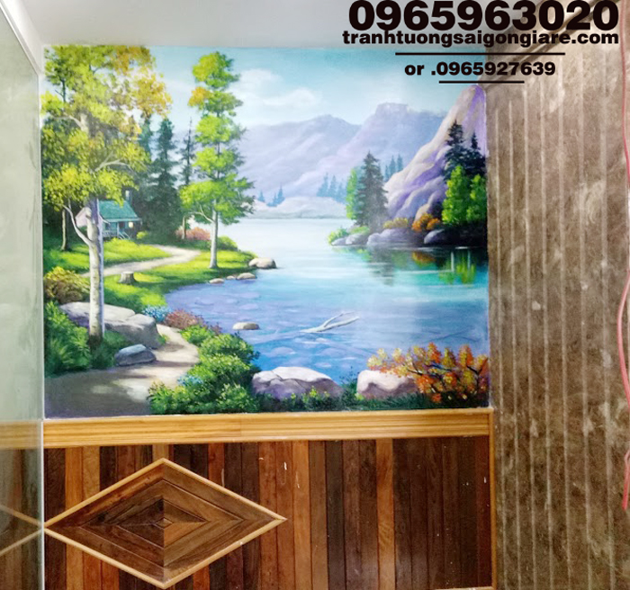 dịch vụ vẽ tranh phong cảnh